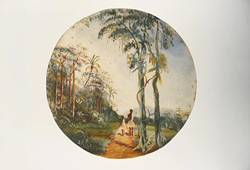 Assiette décorative